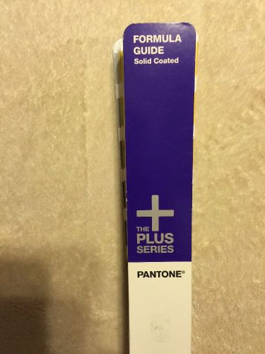 Pantone Plus Series Formula Guide Solid Coated 2010 - 1341 Colors