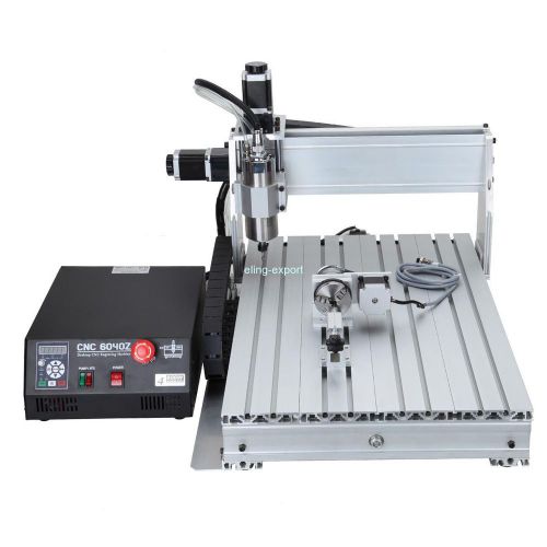 110/220v 4 axis cnc 6040 router engraver engraving drilling and milling machine for sale