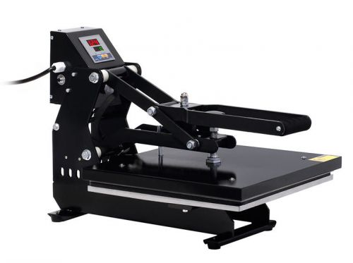 Semi-automatic auto open t-shirt heat transfer press sublimation machine 15 x 15 for sale