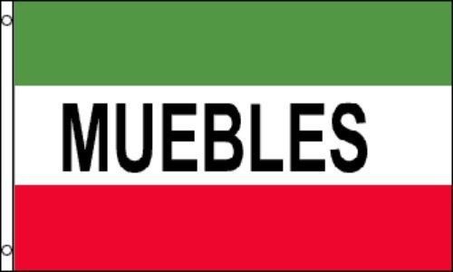 Muebles Flag 3&#039; X 5&#039; Banner Outdoor Indoor bx