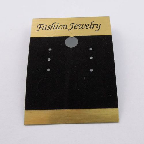 36829 PVC Black Jewelry Case Earring Display Hanging Card Hot Sale 5*4cm 198pcs