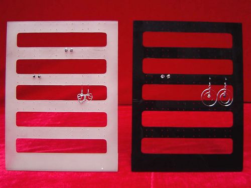 2 pcs(black+ white) display board stand for display earring studs jd007c07 for sale