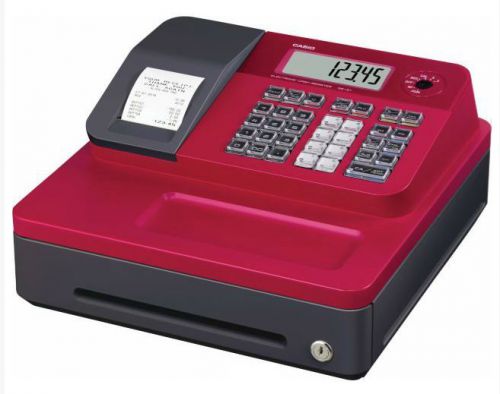 Red version of the Casio SE-G1SC Series Cash Register Line