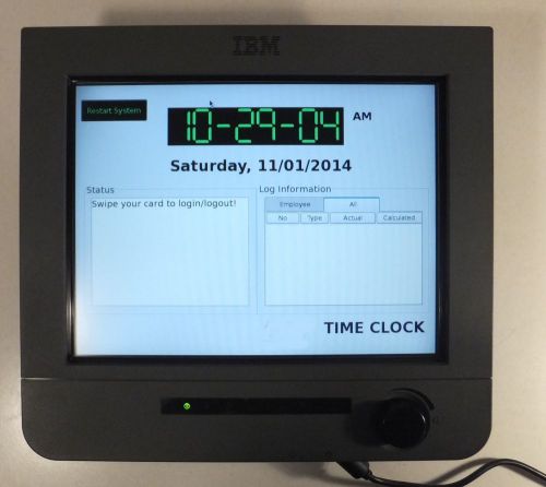 IBM 4838 AnyPlace Kiosk, 15” Touch Screen, Model 13v