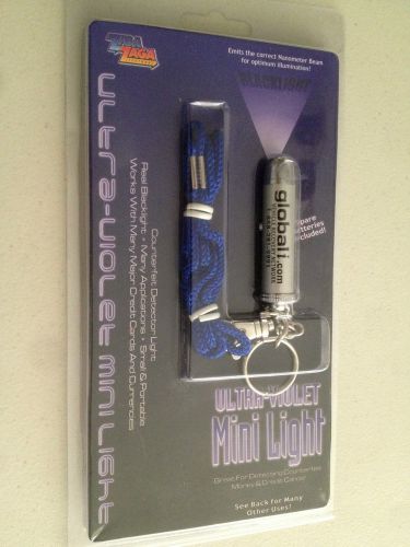 Ultra-Violet Mini Light For Detecting Many Counterfeit Money &amp; Many Credit Cards