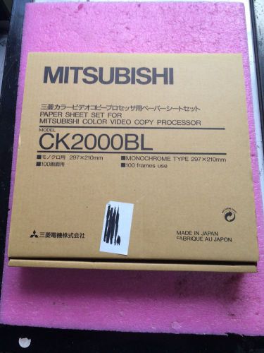 Mitsubishi CK2000BL 297x210mm 100 frame use Paper Sheet