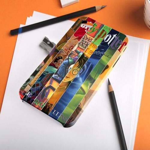 Collage Harry Potters All Book Cover iPhone A108 Samsung Galaxy Case