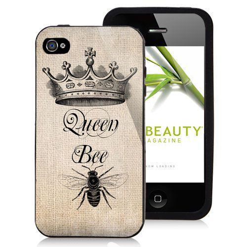 Queen Bee Logo iPhone 5c 5s 5 4 4s 6 6plus case