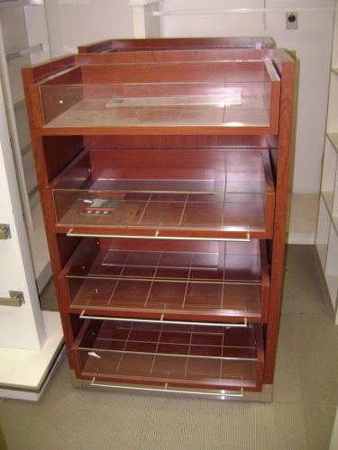 Retail cabinet pull out drawer display  unit compartment display for sale