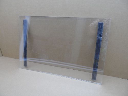 Lot of 5 17x11 Top Load Acrylic Sign Holders with Magnetic Strips