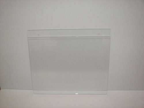 Lot of 10 pieces - 8.5?x11? source one llc clear acrylic wall mount sign holders for sale