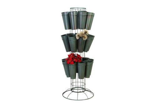 Big Industrial Factory Metal Display for Flowers Fixture for Retail or Home