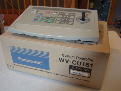 Panasonic WV-CU151 System Controller