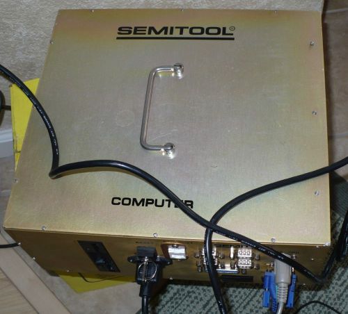 Semitool WIP Computer 900C0296-505 working window xp