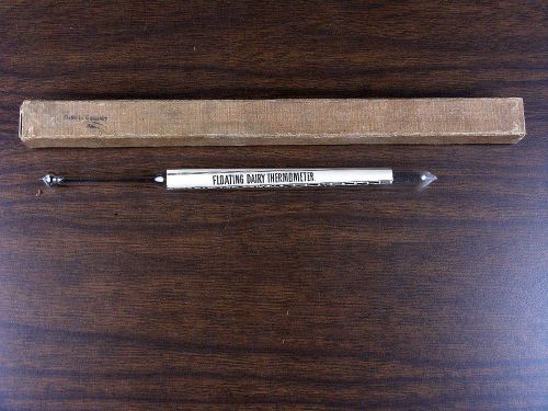 FLOATING DAIRY THERMOMETER IN ORIGINAL BOX