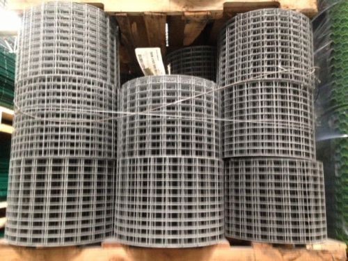 2x1&#034; 14g 11&#034;x100&#039; galvanized welded wire mesh rolls (gaw) for sale