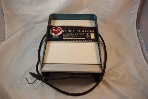 Sears Electronic Fence Unit Electric Charger Cattle 436 77730