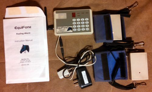 Equifone foaling alarm with two receivers for sale