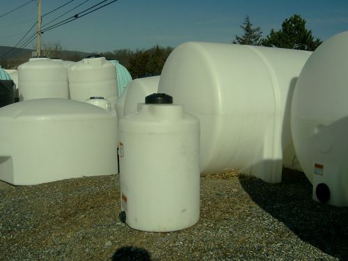 25 gal. vertical, poly plastic storage tank