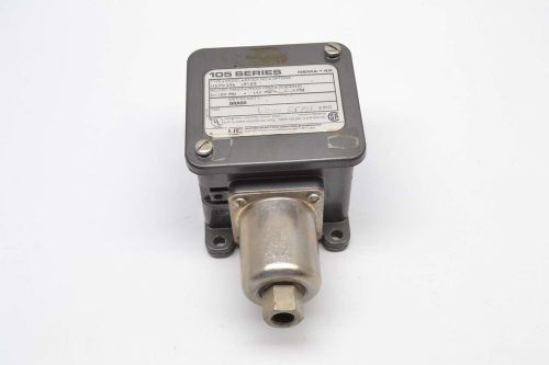 Ue united electric h105k 156 pressure 0-100psi 250v-ac 15a amp switch b423157 for sale