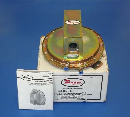 New dwyer 1627-5 gas air dual low pressure switch spdt 0.5-6&#034; wc 1/8&#034;npt for sale