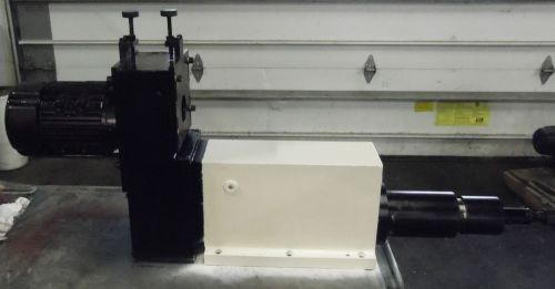 Cnc drill unit, 1/2 hp drive motor, 5.5&#034; quill travel, da20 collet holder, used for sale