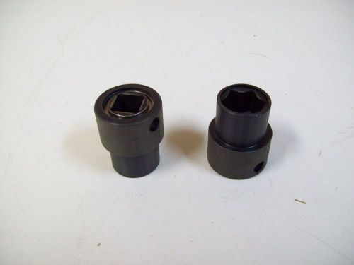 LANCE LAN0005 1/2&#039;&#039; DRIVE 18MM IMPACT SOCKET SHALLOW - 2PC - NEW- FREE SHIPPING