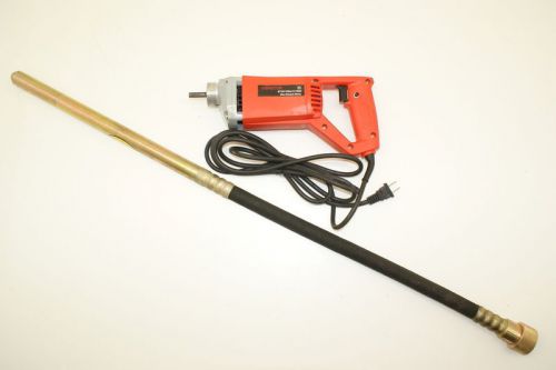 NEW HAND HELD CONCRETE VIBRATOR 3/4HP W/3&#039; NEEDLE