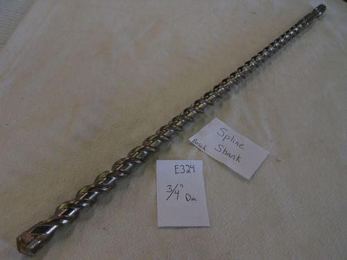 New 3/4&#034; diameter bosch spline sh carbide tip hammer drill bit 27&#034; german e324 for sale