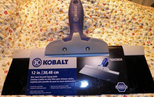 Kobalt 12 in Blue Steel Drywall Taping Knife NEW