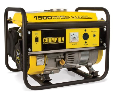 Champion power equipment 42436 1500-watt portable generator, carb compliant for sale