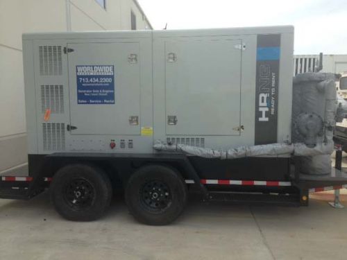 Hipower hrng-165 t6 portable natural gas generator set - 131 kw - 480v - 239 hp for sale