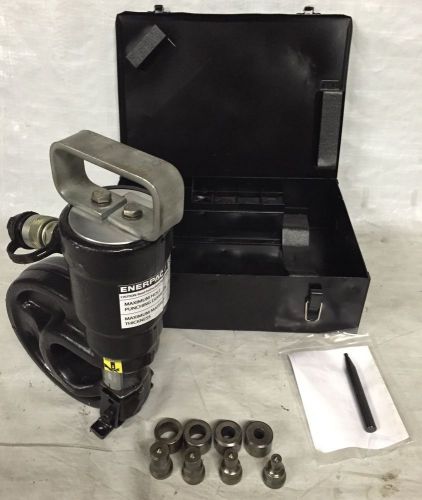 Enerpac sp-35 hydraulic punch, dies, set, stp-35h, knockout punch for sale