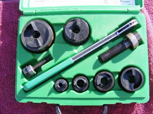 Greenlee *near mint!* 7238sb electrical knockout punch set! for sale