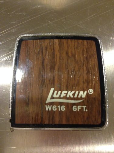 Lufkin measuring tape w616 wood grain 6ft tool for sale