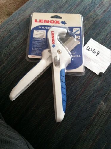 Lenox S-1 Plastic Tubing Cutter New