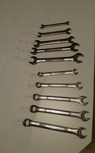 Lot of 10 Craftsman Wrenches!!!!- New Condition!! No Reserve!!!!!!!!!