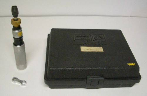 Utica ts-100 torque limiting driver (6-36 in-lb), case &amp; kit #2 for sale