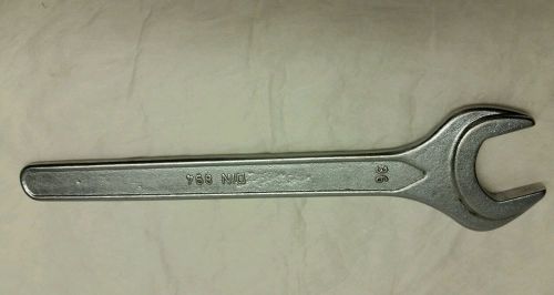 Metric M36 Model DIN 894 46mm Single Open End Wrench 11 1/2&#034; Long Very Nice