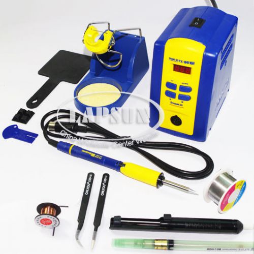 220v-240v 75w hakko fx-951 electronic smd soldering station+fm-2028 solder iron for sale