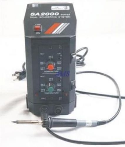 OK Industries SA 2000 w/ Solder Iron Works Dual Soldering System SA2000