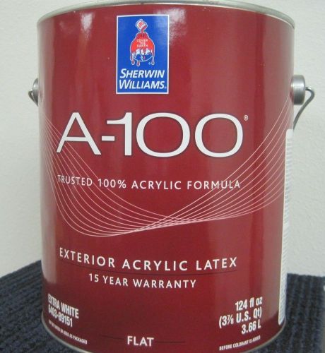 Sherwin Williams A-100 Exterior Acrylic Latex 6403-89151 (4 Gallons)