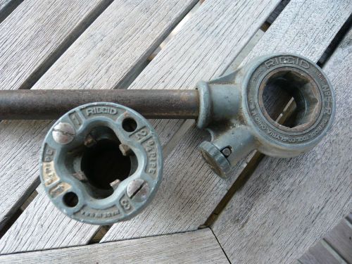 Ridgid ratcheting pipe threader number 5-r with 3/4&#034; die for sale