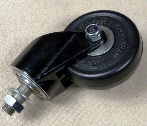 CASTER ASSEMBLY FOR CLARKE EZ-8 DRUM SANDER, FA-8 ABRADER 52125A 59960A 29504A