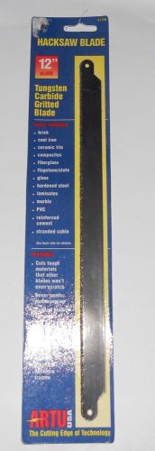 Artu 01760 Hacksaw Tungsten Carbide Gritted Blade 12&#034;