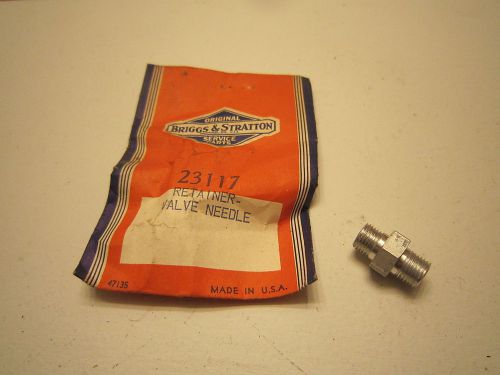 Vintage Briggs And Stratton Retainer Needle Valve Part #23117