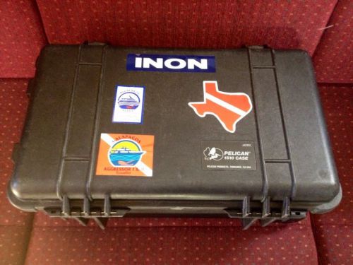 Pelican 1510 carry on case black  waterproof faa approved dive sport for sale