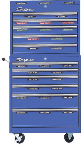 Adhesive TOOLBOX LABELS fits all Matco Tool  Boxes