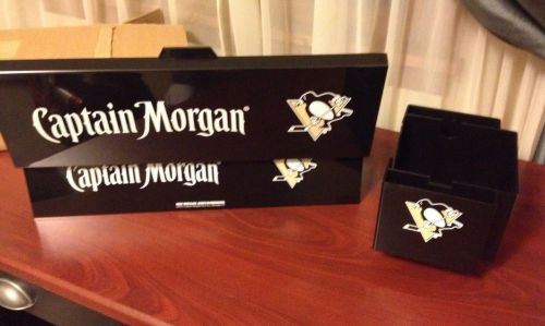 Pittsburgh Penguins Bar Caddy Set - Professional Quality