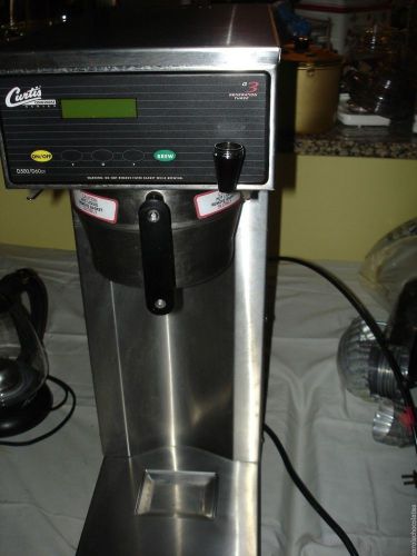 Curtis D500GT Automatic Airpot Coffee Brewer with Digital Controls - 120V